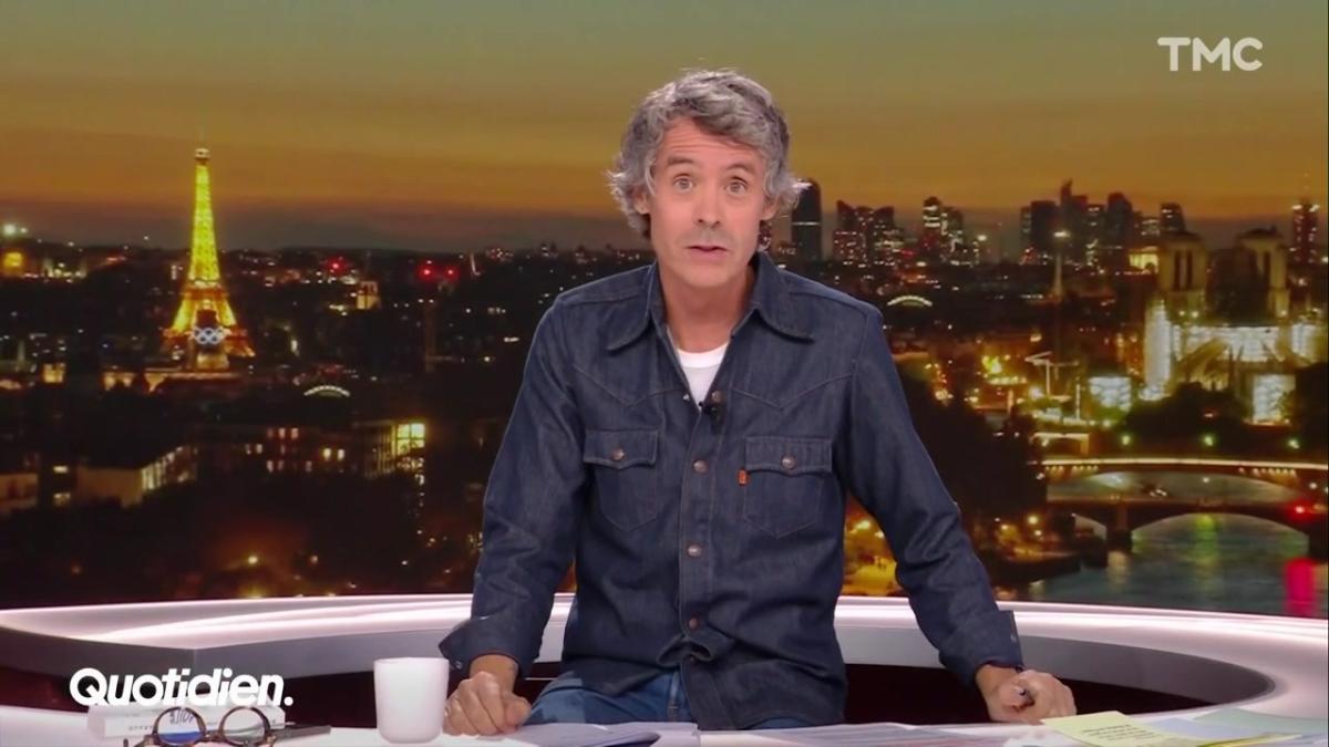 , Yann Barthès fan de la « tape sur la fesse » de Kylie Minogue : les chroniqueurs de Quotidien beaucoup moins…