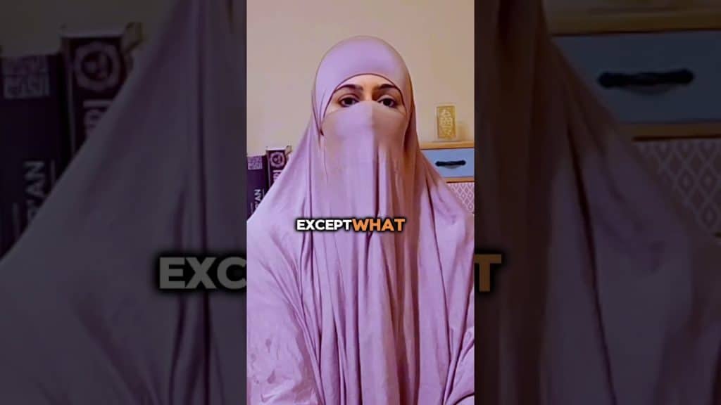 , chastity; Les femmes musulmanes s’habillent modestement pour éviter Hara $$ ment et signaler la chasteté #shorts #viral #foryou #islam