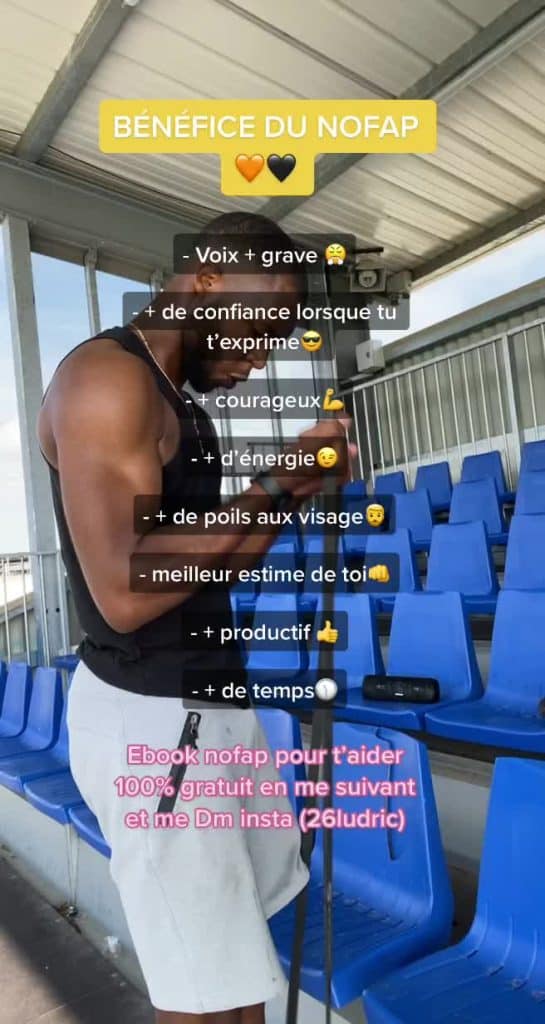 , No Fap,Chope ton ebook en Dm insta et follow partout
sur Tiktok