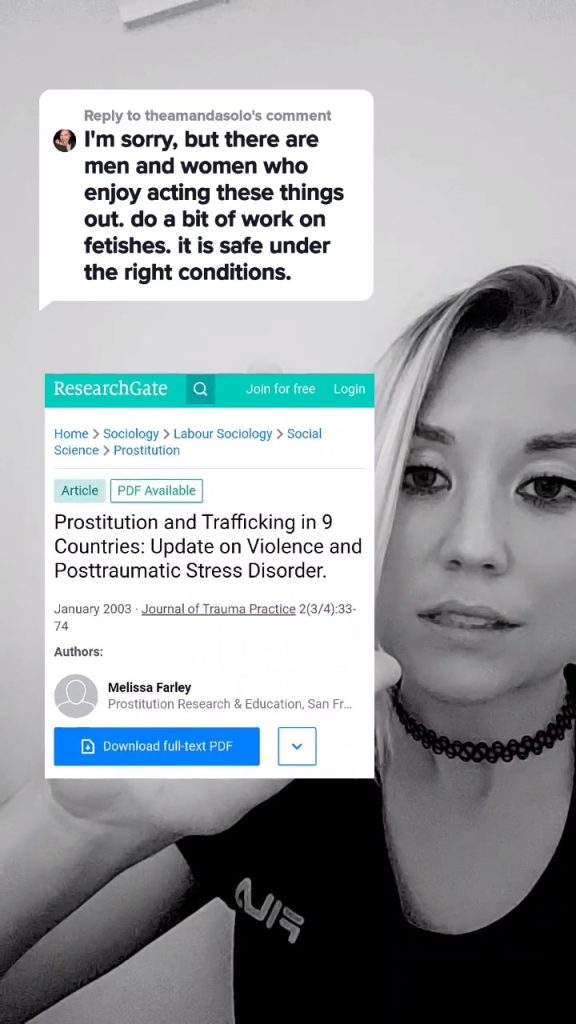 , anti-porno,Répondre à. La pornographie est la traite
sur Tiktok