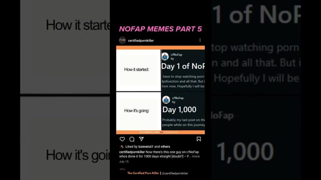 , Youtube (noporn): Nofap memes Partie 5 #noporn #nofap #nopmo