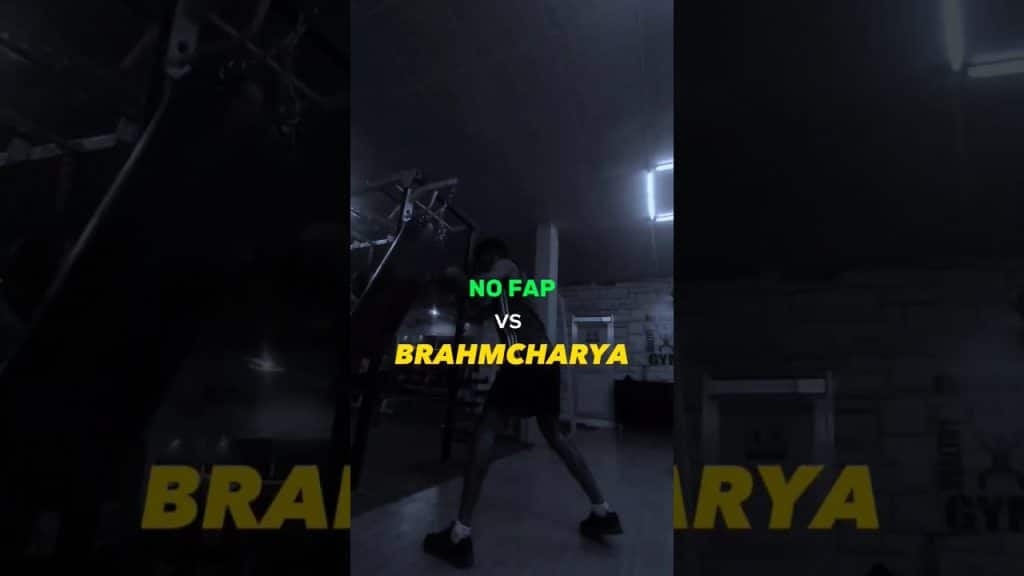 , Youtube (Nofap): NoFap vs Brahmacharya ⚡ #shorts #viral #nofap #brahmcharya #semenretention #celibacy