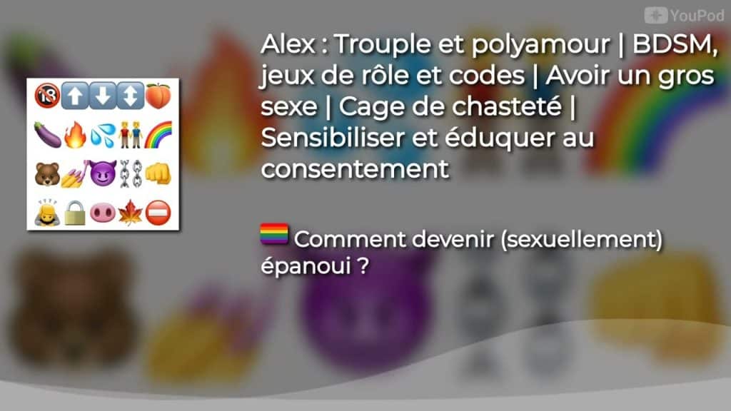 , Youtube (chasteté masculine controlée): Alex : Trouple et polyamour | BDSM, jeux de rôle et codes | Avoir un gros sexe | Cage de chastet…|chasteté masculine controlée,Alex : Trouple et polyamour | BDSM, jeux de rôle et codes | Avoir un gros sexe | Cage de chastet… sur Youtube