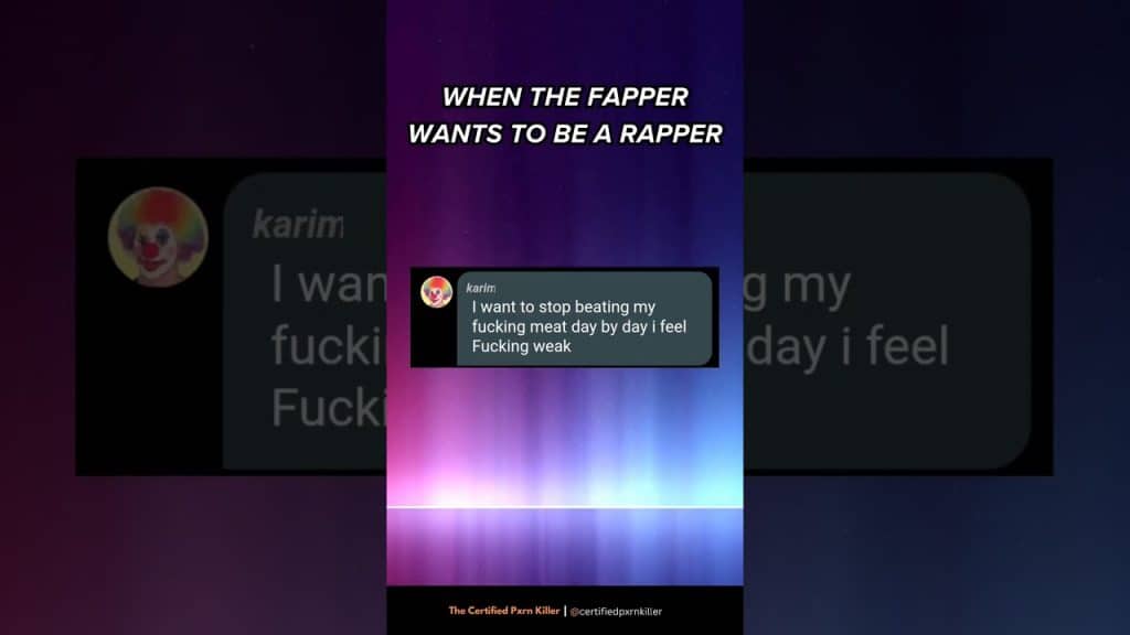 , Youtube (noporn): Quand le Fapper veut être un rappeur #NOPORN #nofap #NOPMO