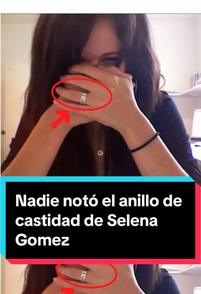 , Tiktok (castidad): Personne n’a remarqué l’anneau de chasteté de Selena Gomez.