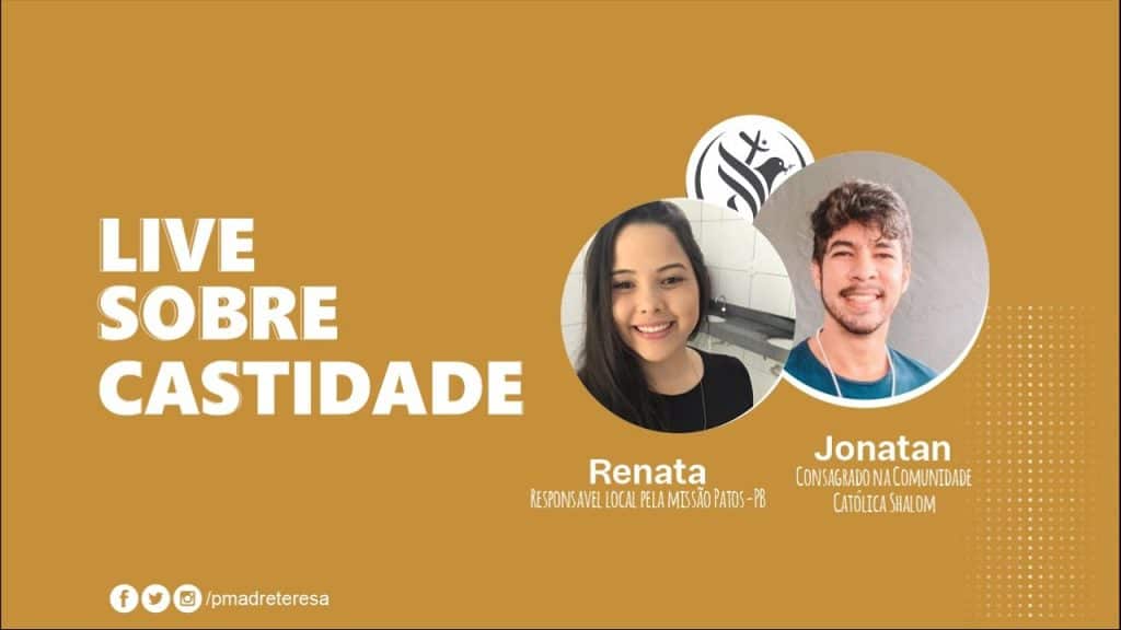 , castidade; Live sobre Castidade