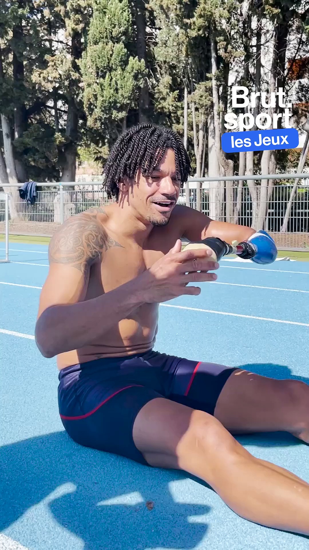 Vimeo À l'entraînement avec l'athlète Arnaud Assoumani