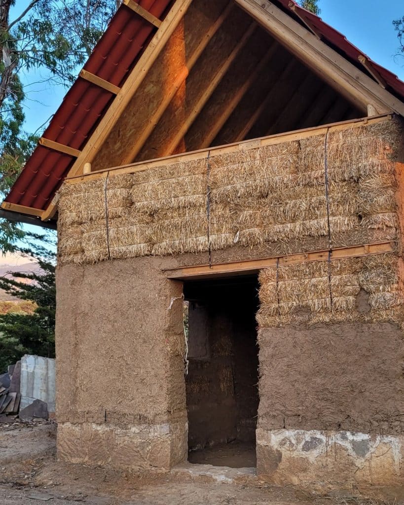 , Pinterest (hacerse una paja): Casas de pacas de paja en México