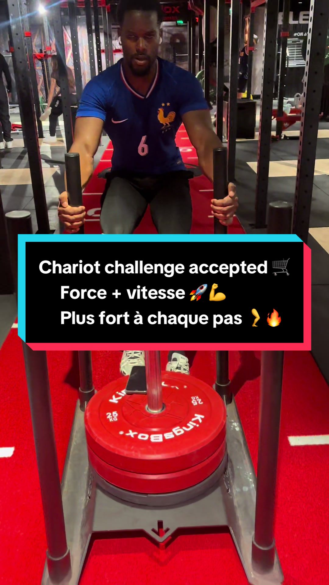 , entrainement sportif,: Le tirage/poussée au chariot c’est que du bénéfice : jambes plus fortes pui
sur Tiktok