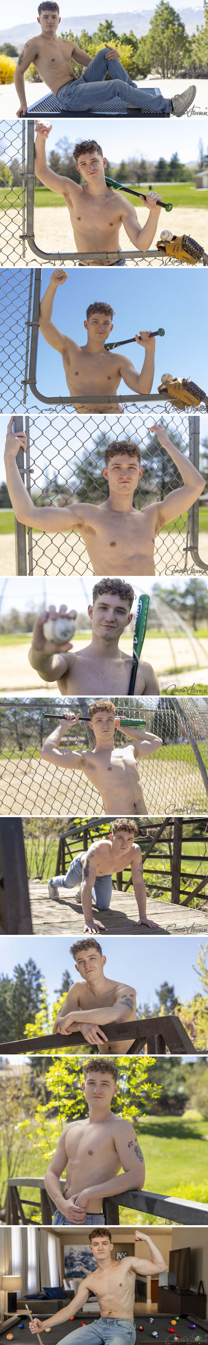 Drew (Drew Skylar) devient personnel lors de ses débuts en solo à Corbin Fisher