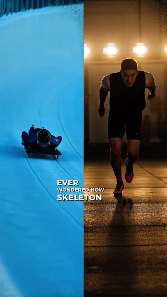 , athlete preparation; Secrets d’entraînement du squelette, entraînements intenses du squelette, Inside Skeleton Athlete P