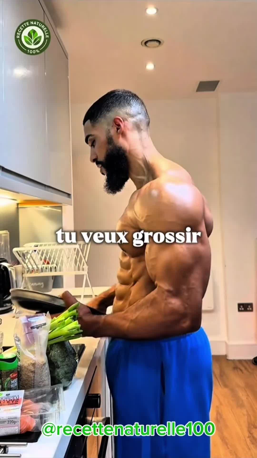 , Tiktok (préparation sportive): Tu galères à prendre du poids ou du muscle ? Regarde cette vidéo où je te part