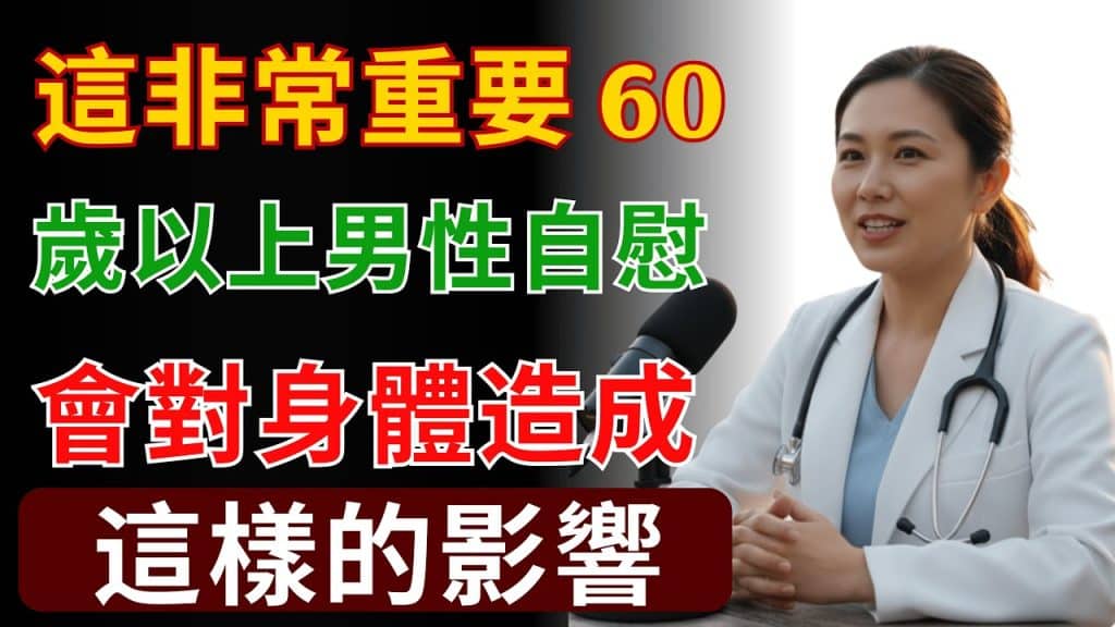 , 自慰者; Les personnes de plus de 60 ans ont-elles encore besoin de se masturber ? Le Dr Chen Xinlei vous raconte ces faits importants