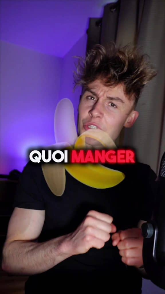 , Tiktok (préparation sportive): La recette du pancake pre-training 30G d’avoine 1 Banane 1 Scoop de Whey 2 B