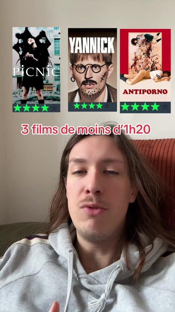 , anti-porno; 3 films qui durent moins d’1h20