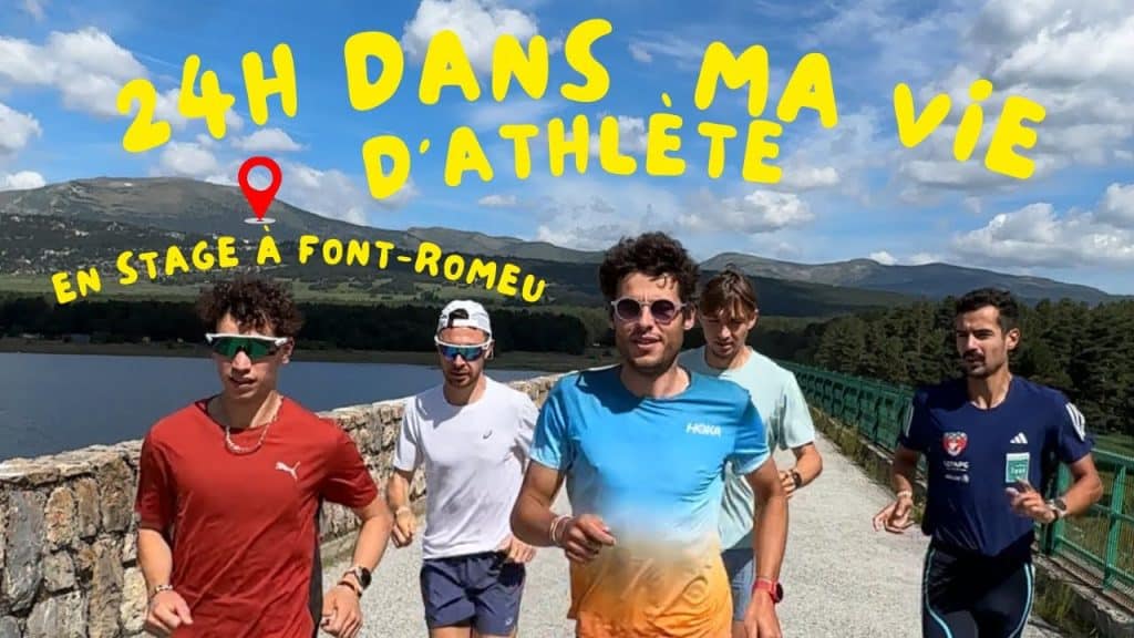 , athlete preparation; Une journée dans ma vie d’athlète en stage – Préparation avec les meilleurs marathoniens français ?😱