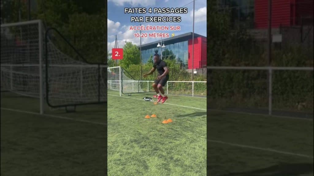 , préparation sportive,Exercices d’Accélération et de vivacité pour joueurs de football