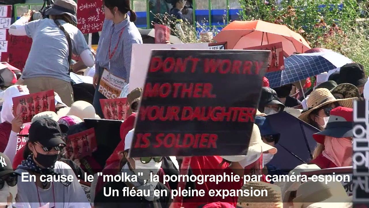 Vimeo Séoul: manifestation contre la pornographie par caméras cachées