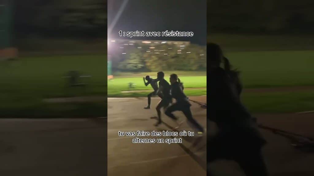 , entrainement athlète; Tu veux courir plus vite ? Check ça ! #athlétisme #entrainement #sprint