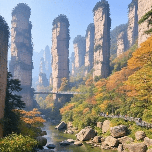 , zhēnjié,Zhangjiajie National Forest Park: Hunan’s Most Famous Natural Wonder sur Pinterest